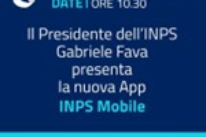 il presidente fava presenta la nuova versione dellapp inps mobile immagine16