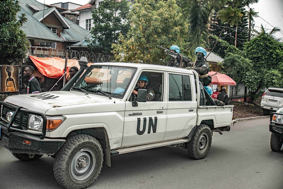 un relocates non critical staff from north kivu, dr congo goma