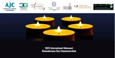 miami commemorazione del giorno della memoria 2025