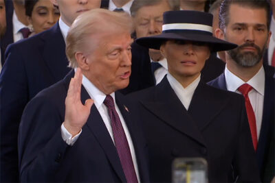 insediamento del presidente trump