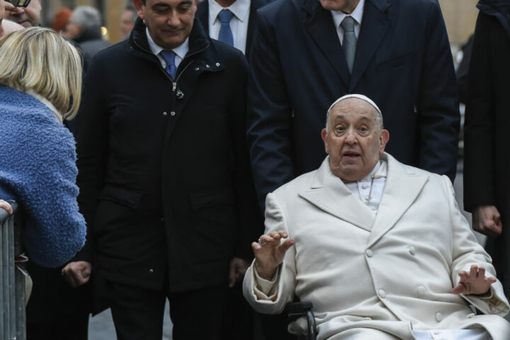 omaggio del papa all'immacolata concezione