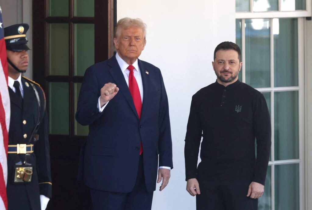 donald trump stuzzica zelensky 1024x690