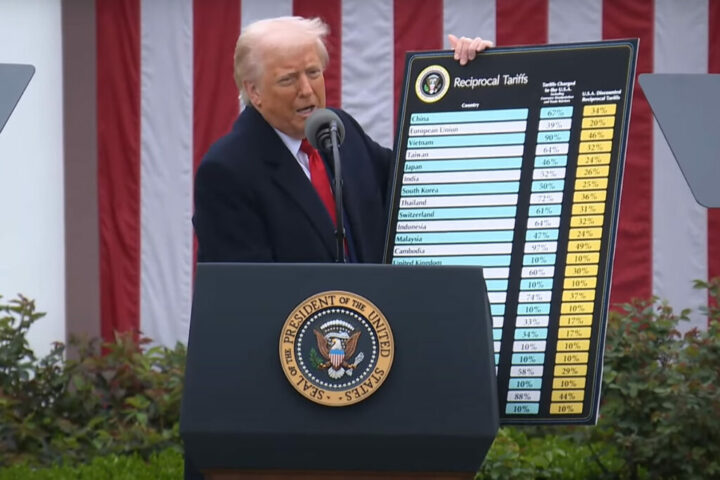 il presidente trump partecipa all'evento make america wealthy again