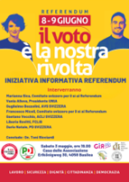 il 3 maggio a basilea uniniziativa informativa sui cinque referendum su lavoro e cittadinanza immagine4