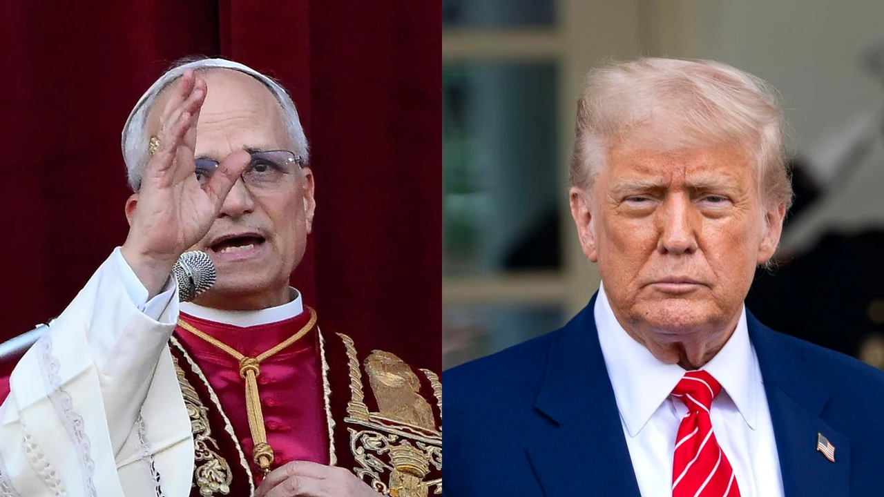 imagenes papa leon xiv presidente estados unidos donald trump 69