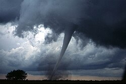 a tornado near anadarko, oklahoma, on may 3, 1999