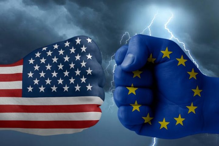 la guerra dei dazi usa ue 800x450
