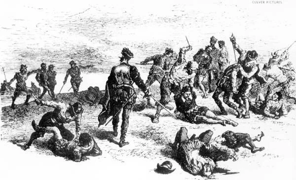 20231007+spanish slaughtering french huguenots