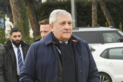 conferenza stampa antonio tajani