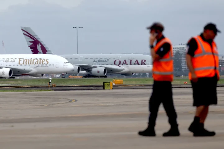 grounded planes