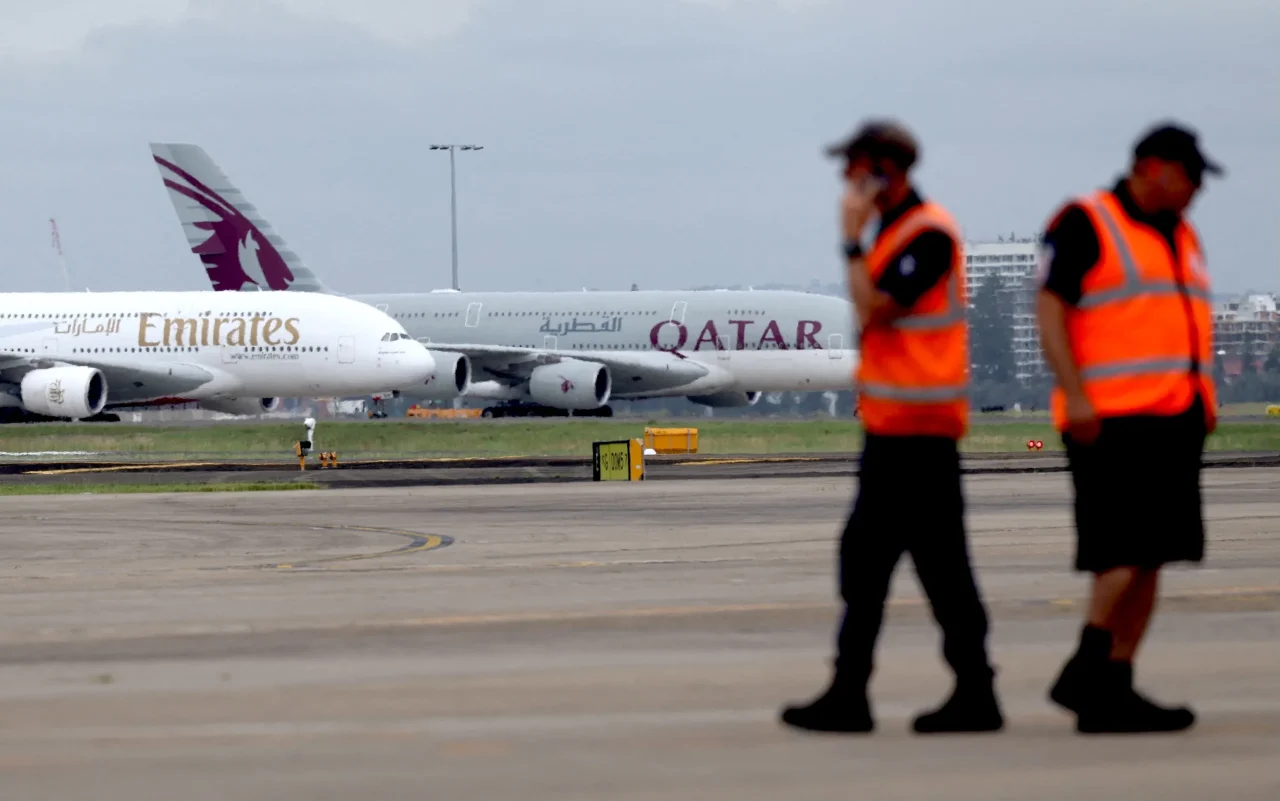 grounded planes