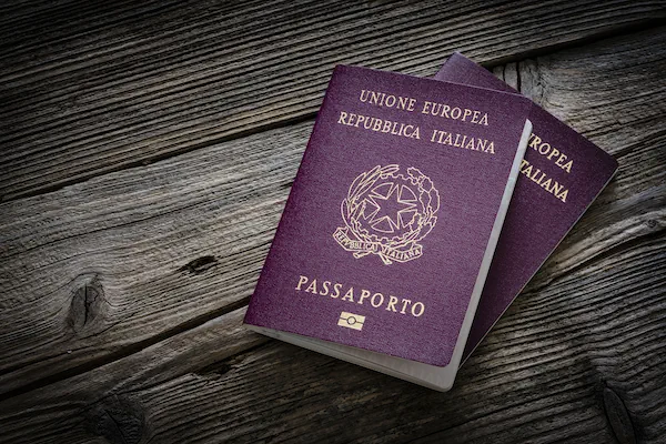 passaporto italiano stati uniti
