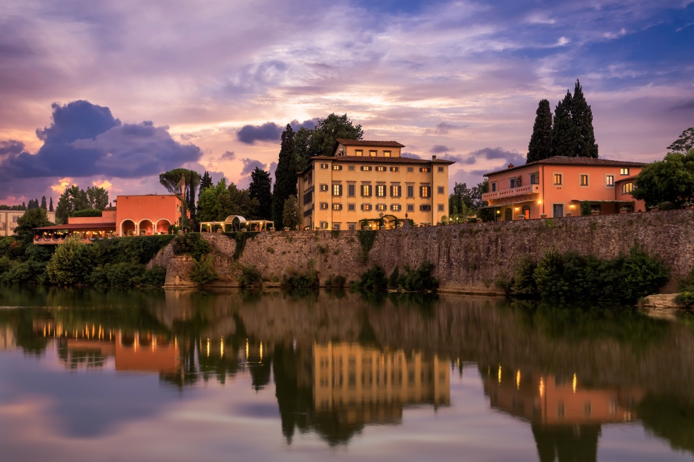 sunset view luxury wedding villa chianti 13