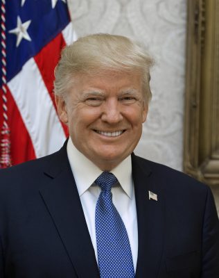 donald trump official portrait