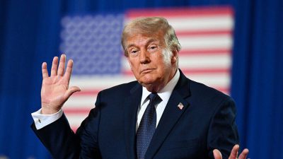 president trump campaigns with congressman mike lawler in new york
