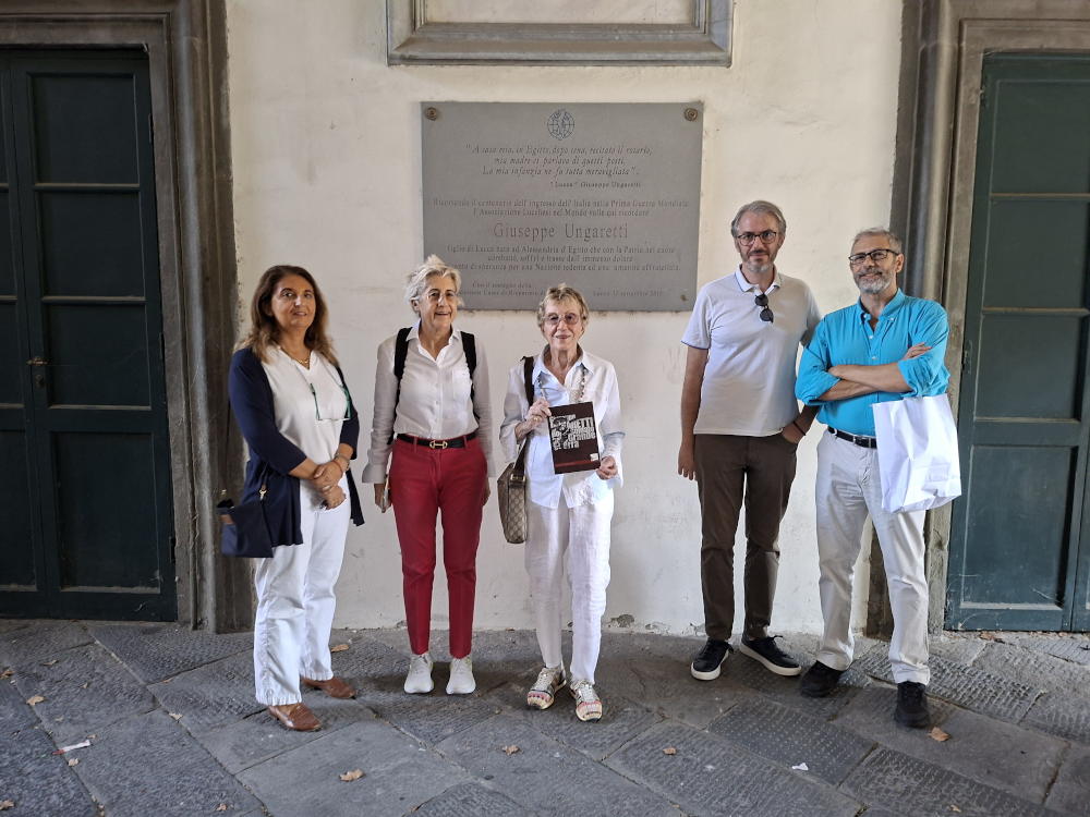 la visita alla targa