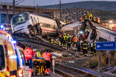 accidente ferroviario y rescate en toledo