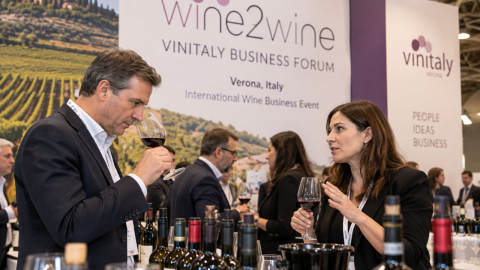 cata de vinos en vinitaly