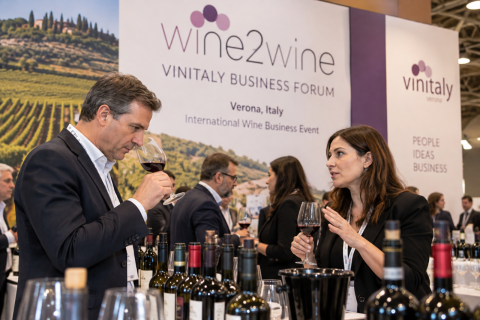 cata de vinos en vinitaly