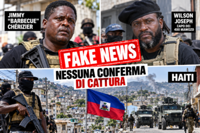 collage de noticias sobre haití
