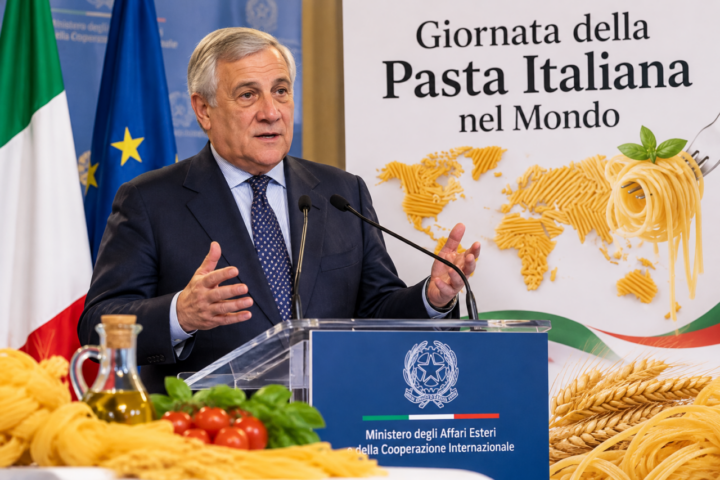 conferencia sobre la pasta italiana mundial