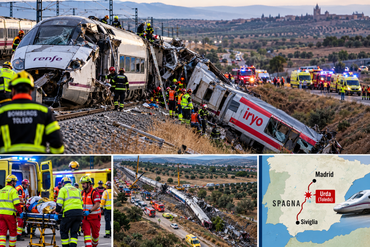 emergenza ferroviaria in spagna