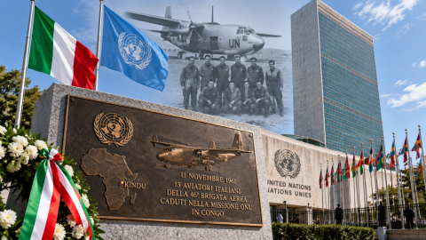 homenaje italiano ante las naciones unidas