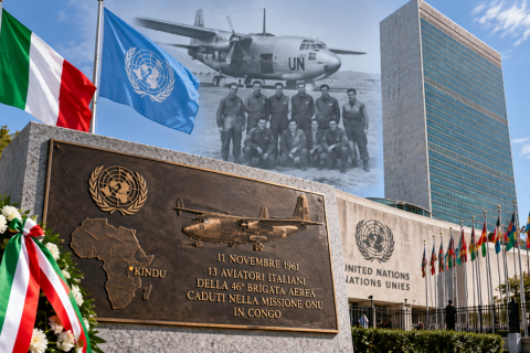 homenaje italiano ante las naciones unidas