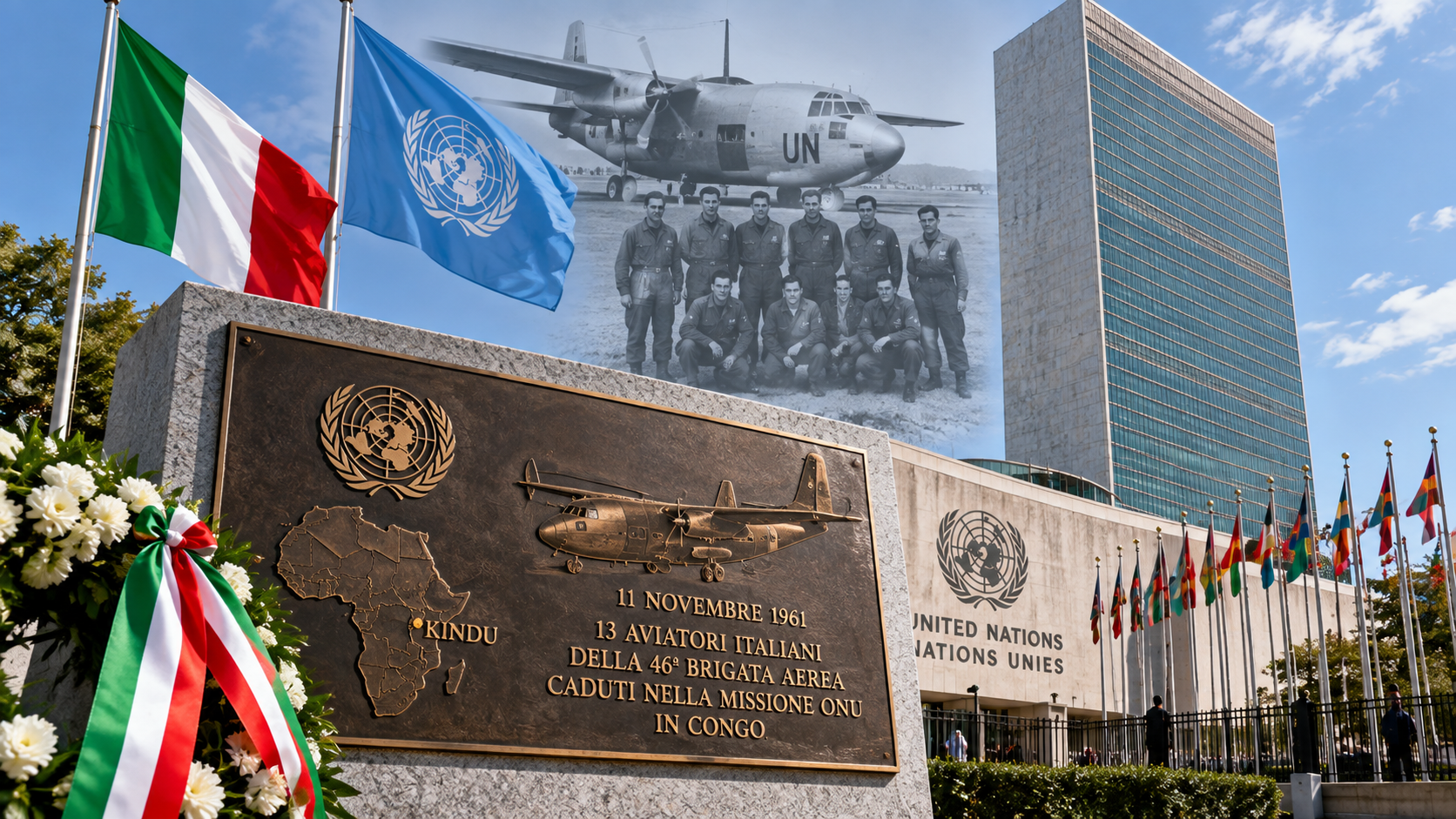 homenaje italiano ante las naciones unidas