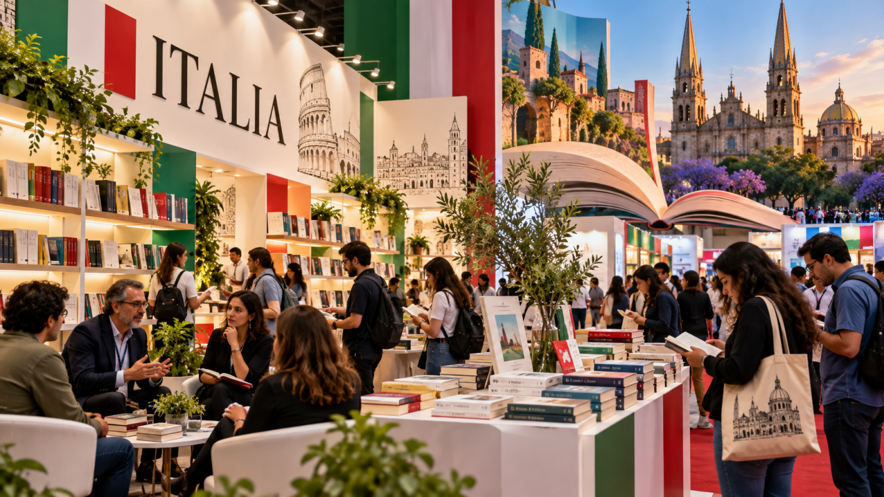 pabellón italia entre libros y cultura