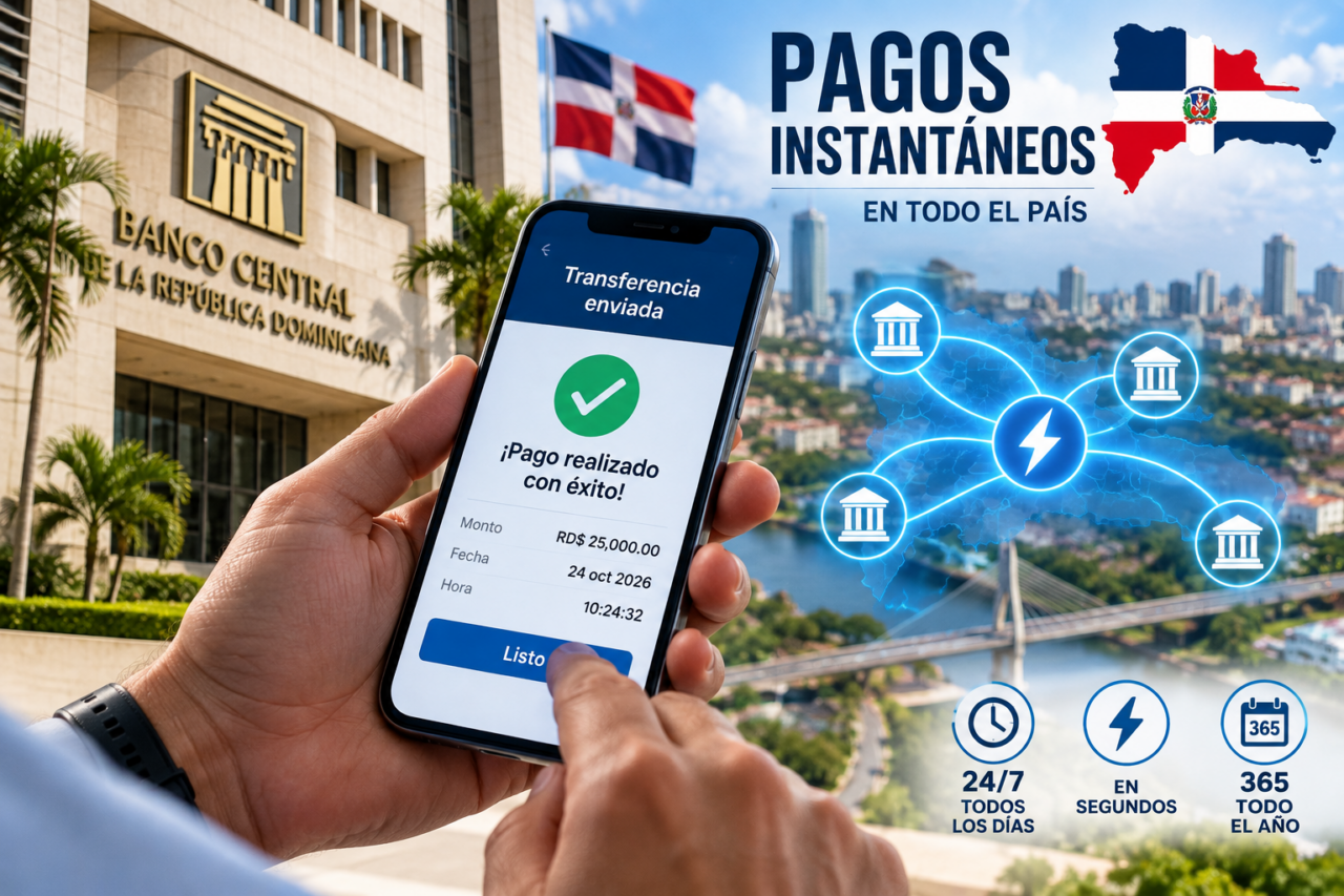 pagos instantáneos en república dominicana