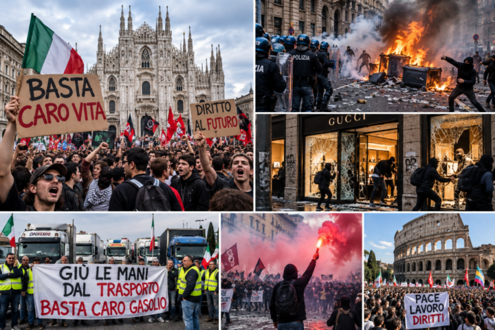 protestas y disturbios en italia(1)