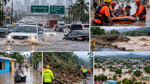 rescate y devastación tras las inundaciones