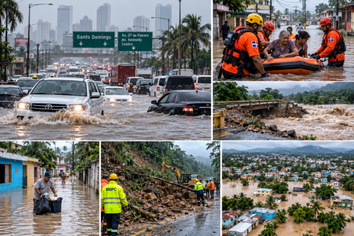 rescate y devastación tras las inundaciones