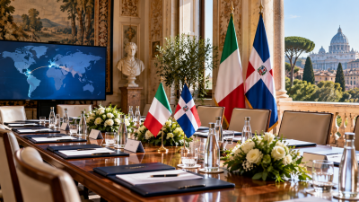 reunión diplomática italia–república dominicana
