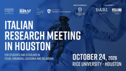stati uniti italian research meeting il 24 ottobre a houston. call for abstracts aperta fino all8 ottobreimmagine1